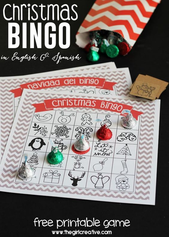 Christmas In July Party Ideas For Adults
 Printable Christmas Bingo 100 Days of Homemade Holiday