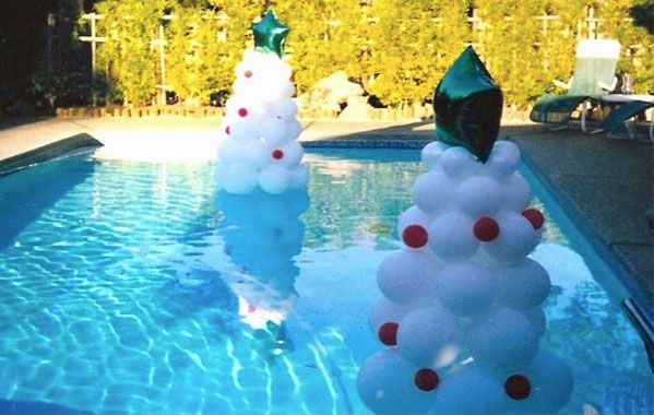 Christmas In July Pool Party Ideas
 Blog Post Christmas Pool Decoration Ideas