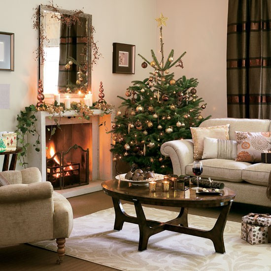 Christmas Living Room Decoration Ideas
 5 Inspiring Christmas Shabby Chic Living Room Decorating Ideas