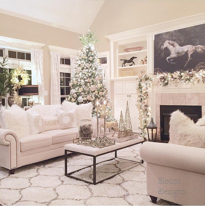 Christmas Living Room Ideas
 Beautiful Homes of Instagram Home Bunch Interior Design