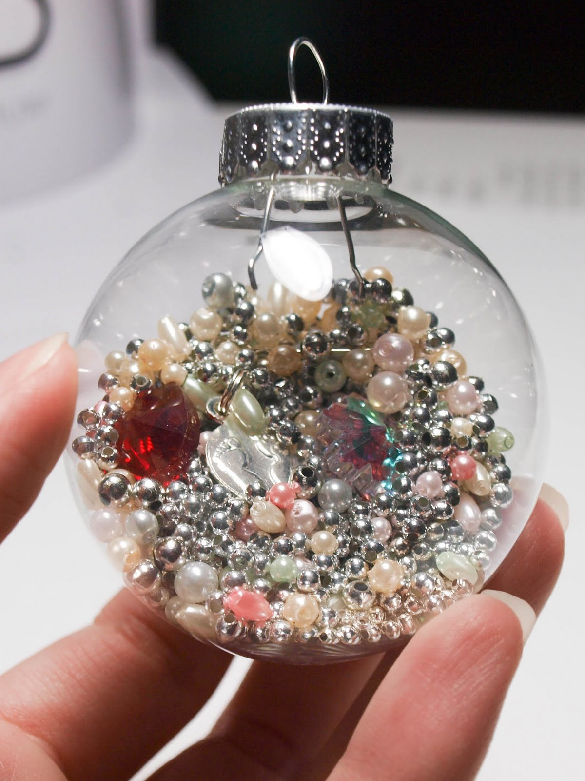 Christmas Ornament Craft Ideas
 Cook Love Craft DIY I Spy Ornament for Kids