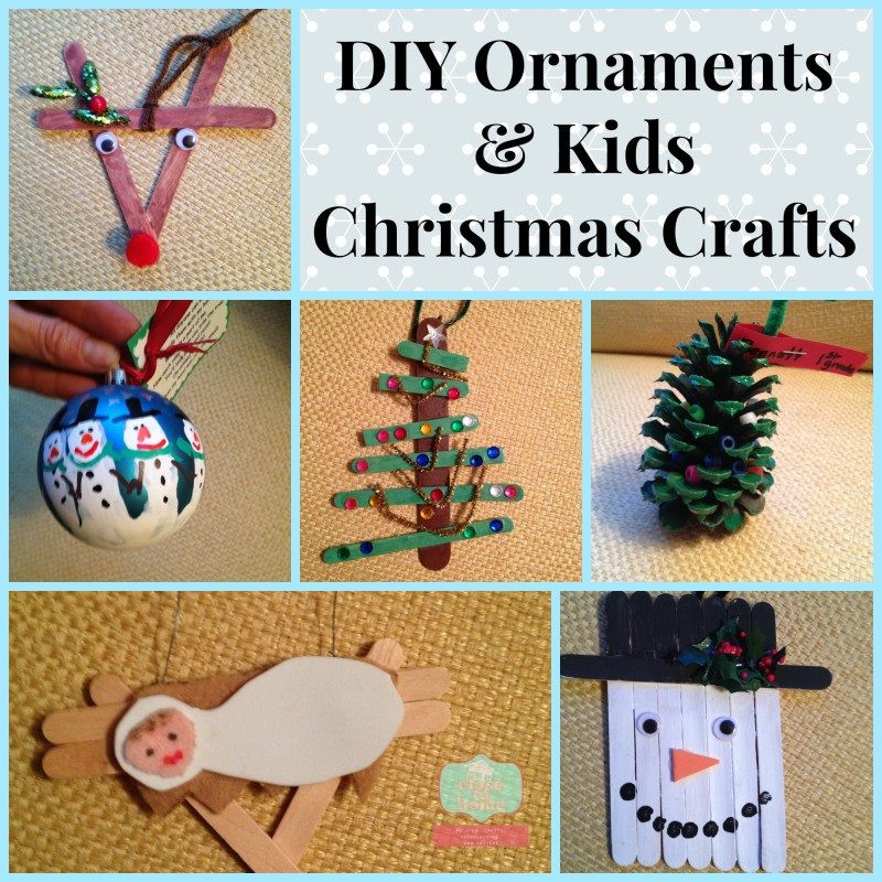 Christmas Ornaments Diy Kids
 DIY Ornaments and Kids Christmas Crafts Close To Home