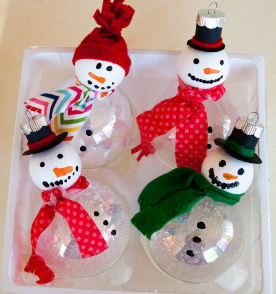 Christmas Ornaments Diy Kids
 17 Easy DIY Christmas Tree Ornaments Your Kids Will Love