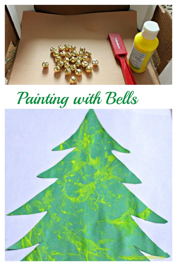 Christmas Painting Ideas For Kids
 Christmas Tree painting with Kids