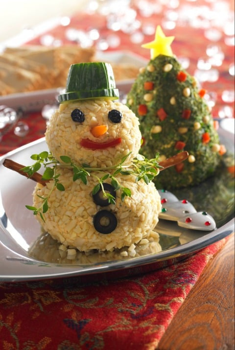 Christmas Party Appetizer Ideas
 Christmas Party Appetizer Ideas Christmas Tree Snowman