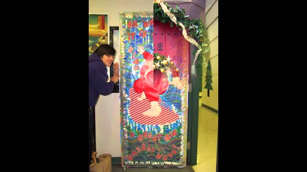 Christmas Party Contests Ideas
 Simple Christmas door decorating contest ideas