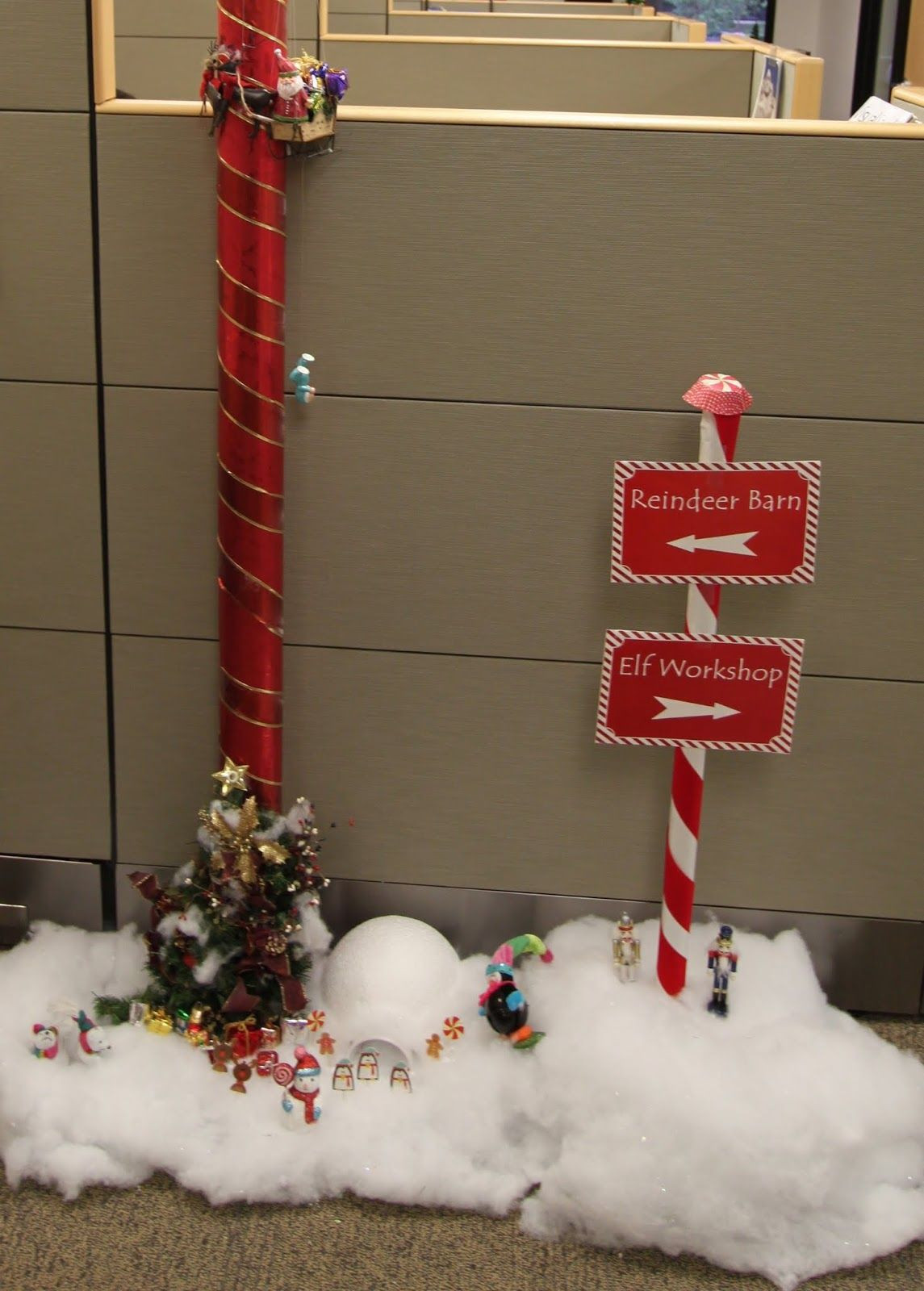 Christmas Party Contests Ideas
 the office holiday pole decorating contest