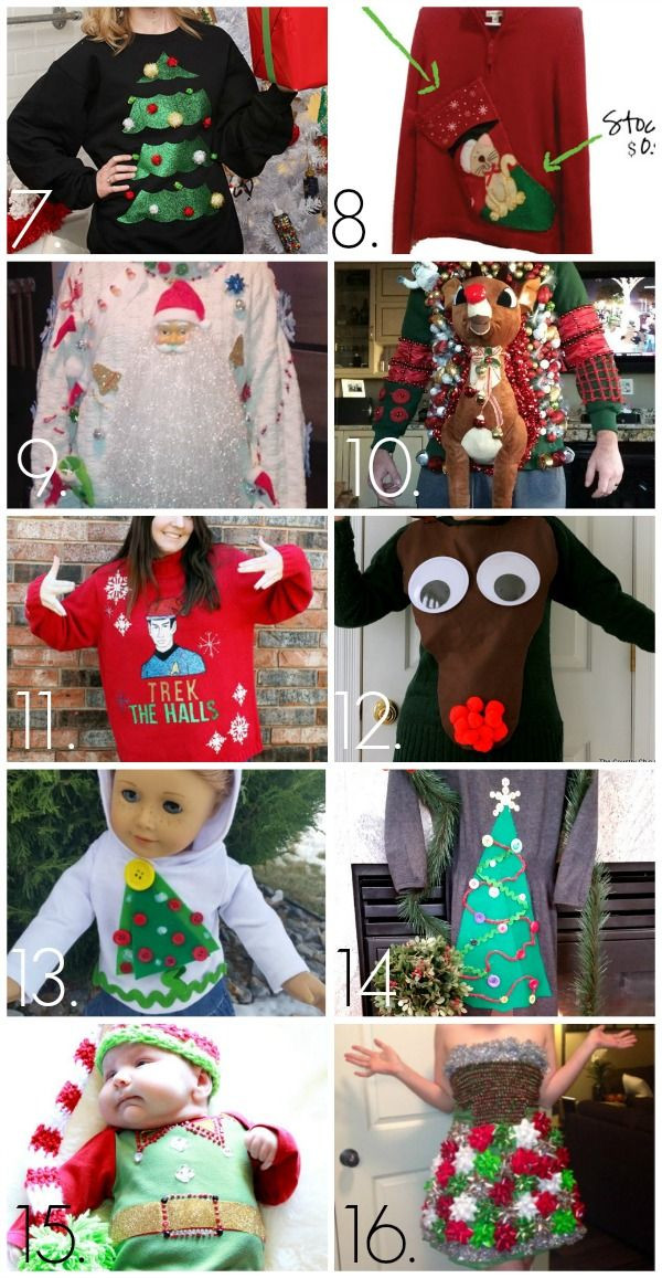 Christmas Party Contests Ideas
 The 25 best Tacky sweaters ideas on Pinterest