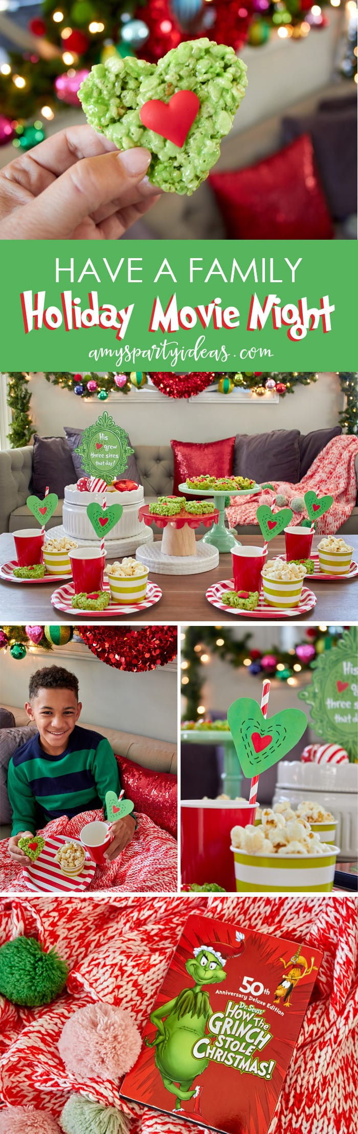 Christmas Party Decorations Ideas
 Holiday Family Movie Night