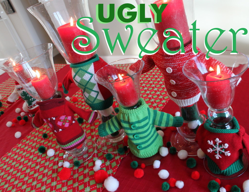 Christmas Party Decorations Ideas
 Ugly Christmas Sweater Party Ideas Oh My Creative