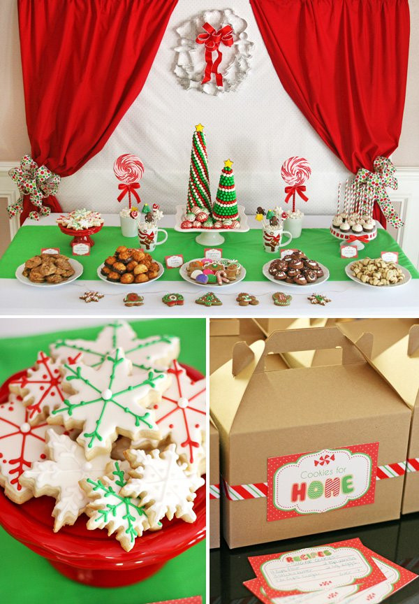 Christmas Party Exchange Ideas
 Cheerful Christmas Cookie Exchange Hostess with the