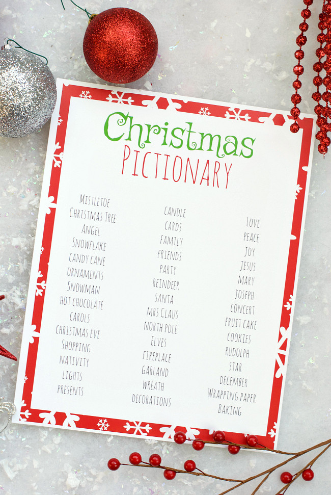 Christmas Party Games Ideas
 Free Printable Holiday Party Games for Kids – Fun Squared