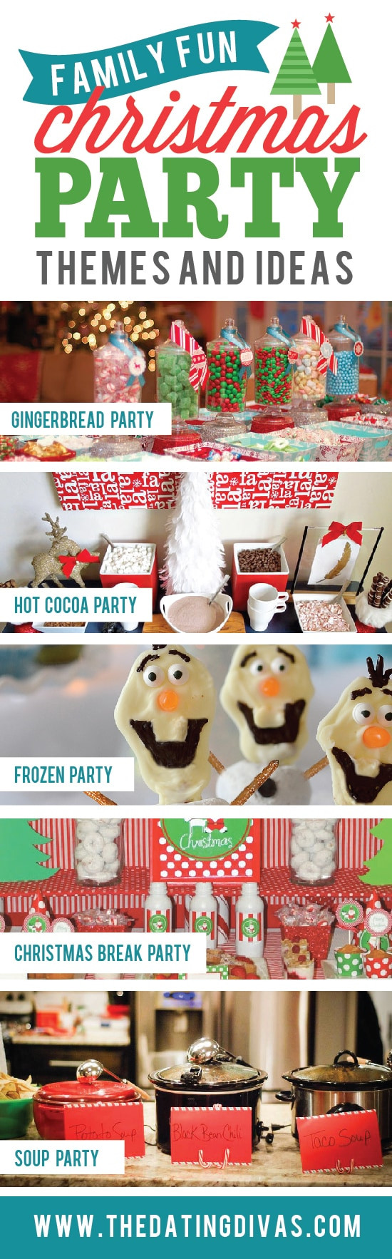 Christmas Party Ideas For Families
 15 Christmas Party Themes From the Dating Divas