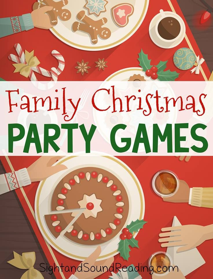 Christmas Party Ideas For Families
 Family Christmas Party Games Festive and Jolly for the