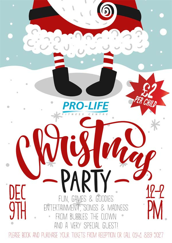 Christmas Party Posters Ideas
 prolife xmas party poster web Prolife Fitness Centre