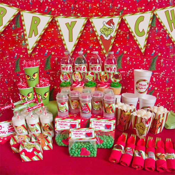 Christmas Party Theme Ideas For Adults
 Grinch Christmas party ideas