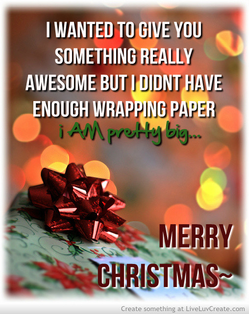 Christmas Present Quotes
 merry christmas present wrapping paper christmas 2012