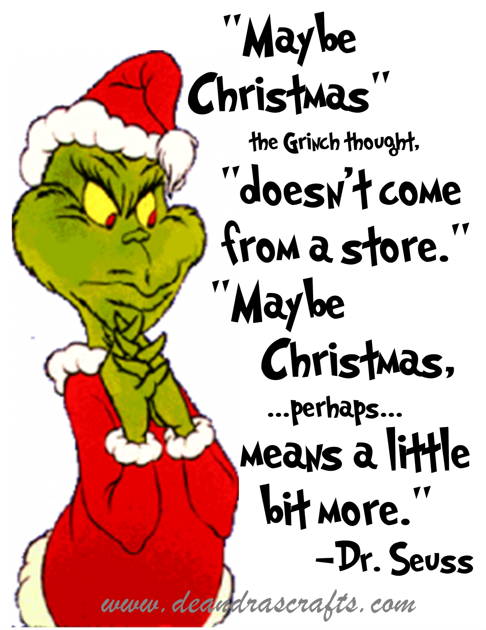 Christmas Quote From The Grinch
 Kayboo Creations The Whoville Grinch Christmas Party