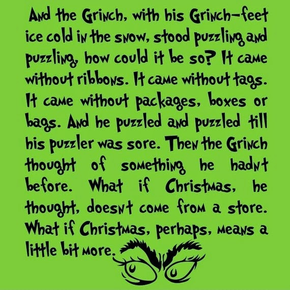 Christmas Quote From The Grinch
 theworldaccordingtoeggface How the Grinch Stole Christmas