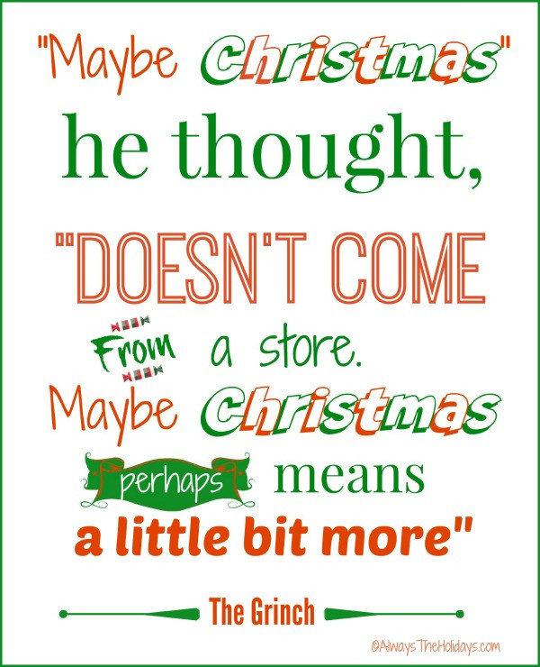 Christmas Quote From The Grinch
 Clipart grinch stole christmas quotes collection
