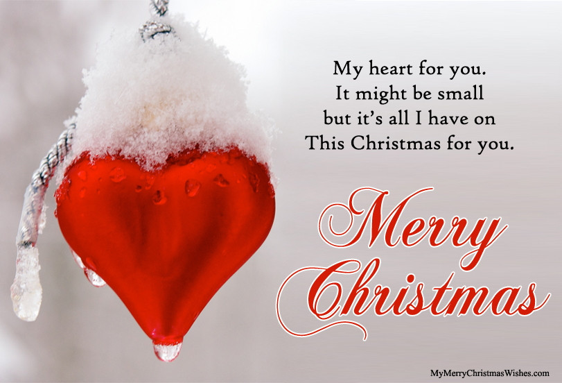 Christmas Quotes For Her
 Most Romantic Merry Christmas Love Quotes for Her & Him
