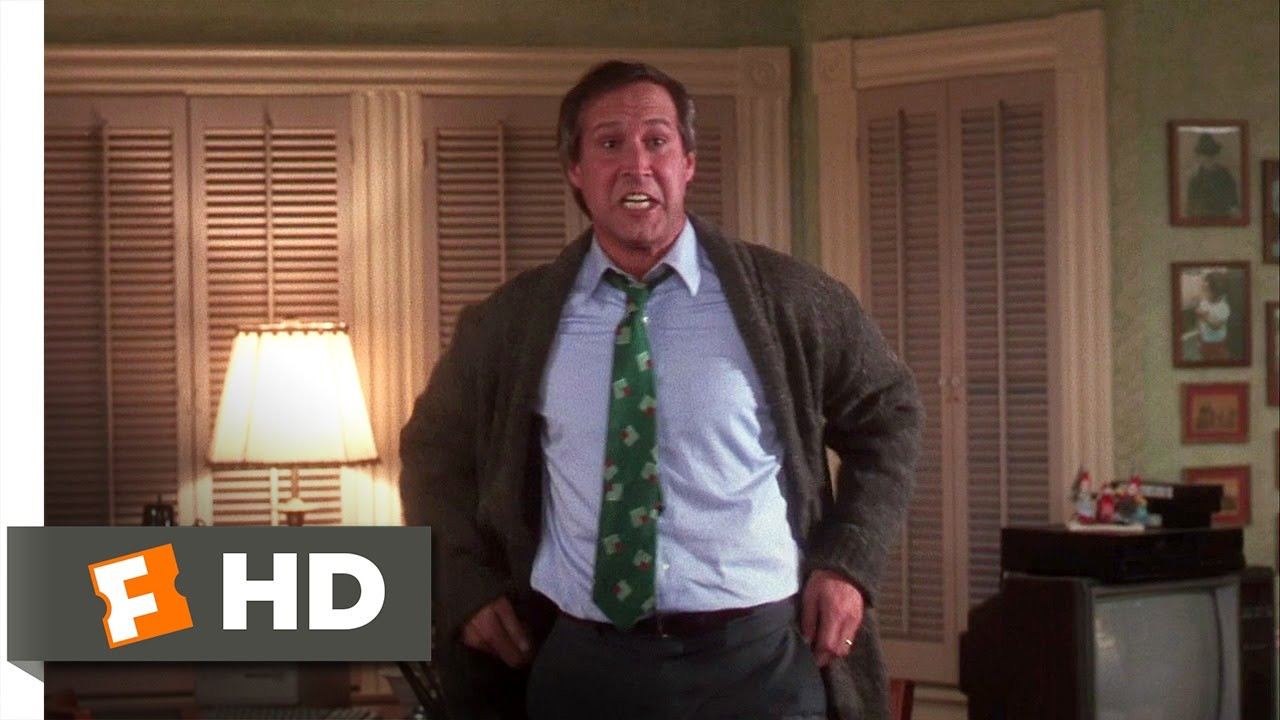 Christmas Story Dad Swearing Quotes
 Clark Freaks Out Christmas Vacation 9 10 Movie CLIP