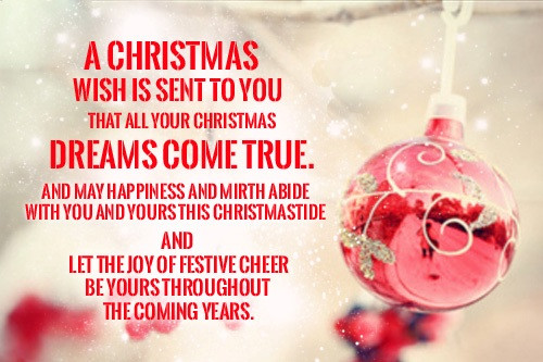 Christmas Wish Quotes
 Qoutz