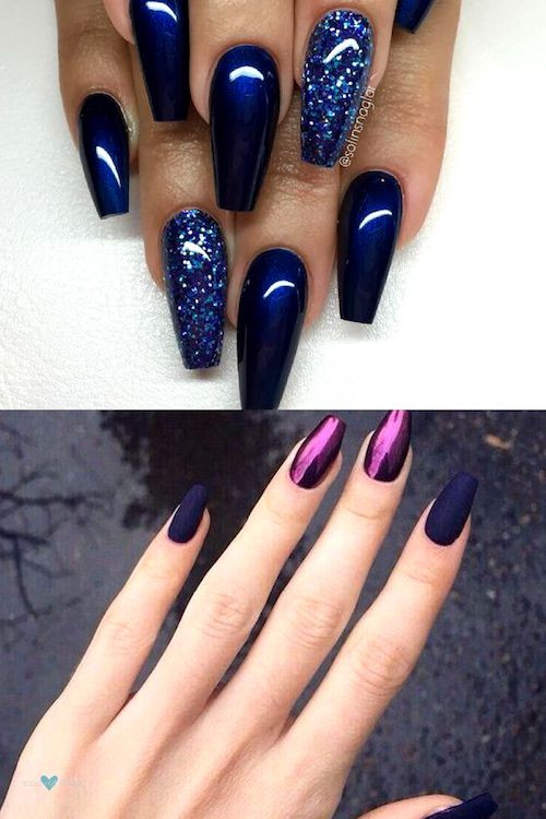 Chrome And Glitter Nails
 37 Snatching Nail Designs You Have To Try In 2020