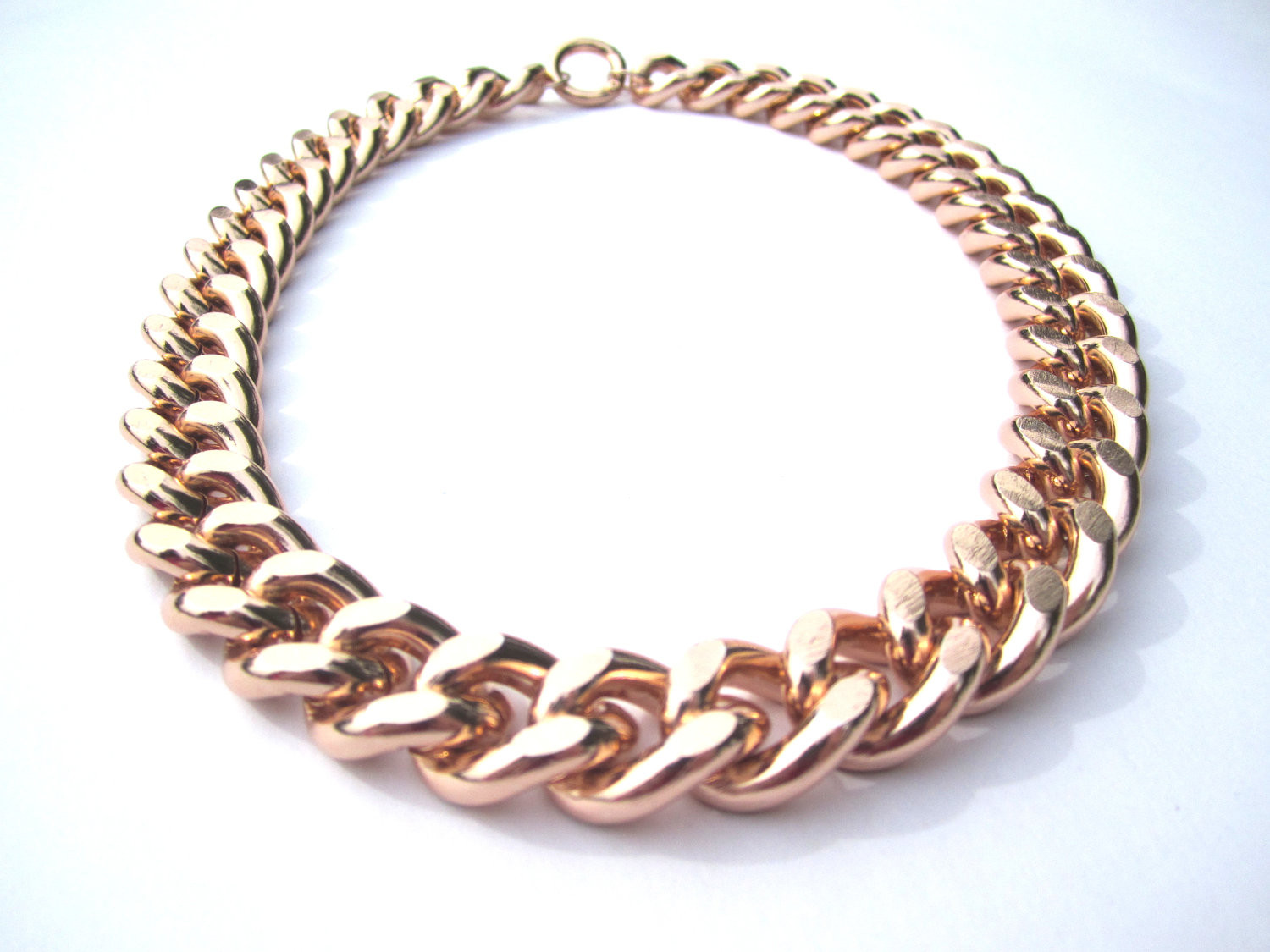 Chunky Chain Necklace
 Chunky ROSE GOLD Chain Necklace