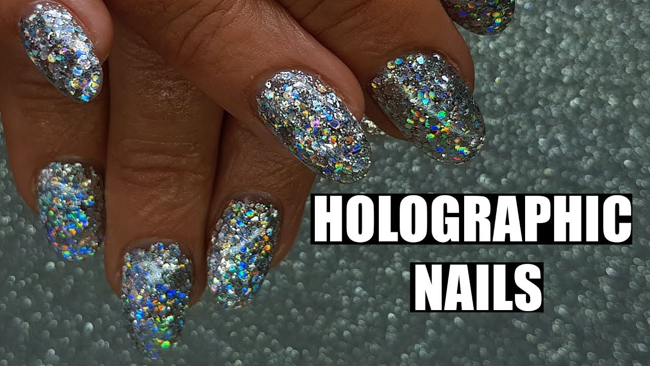 Chunky Glitter Nails
 ACRYLIC NAILS CHUNKY HOLOGRAPHIC SILVER GLITTER