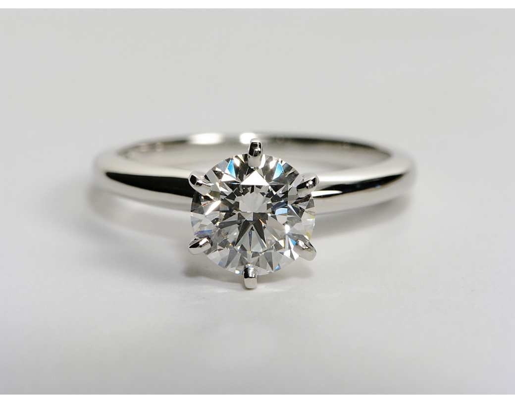 Classic Diamond Engagement Rings
 1 36 Carat Diamond Classic Six Prong Solitaire Engagement
