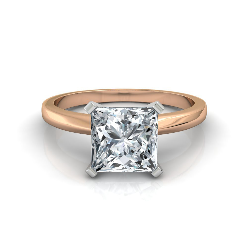 Classic Diamond Engagement Rings
 Classic Princess Cut Diamond Engagement Ring Natalie