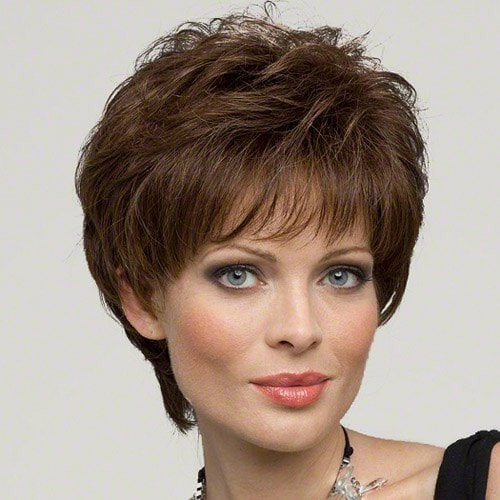 Classic Short Hairstyle
 [ OFF] 2019 Classic Short Hairstyle Full Bang Towheaded