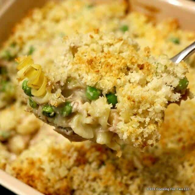 Classic Tuna Noodle Casserole
 Classic Tuna Noodle Casserole with Parmesan Topping