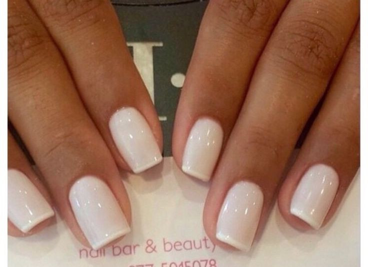 Classy Nail Colors
 French manicure in 2019
