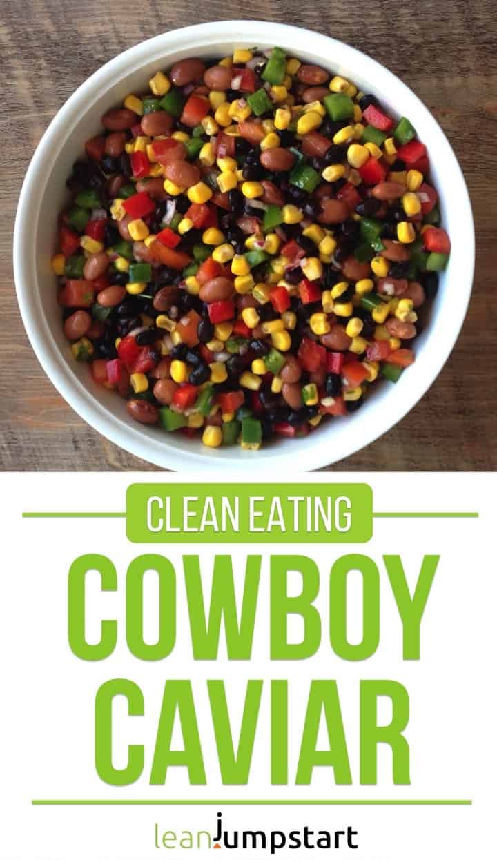 Clean Eating Corner
 Cowboy caviar recipe A great high fiber salad salsa or