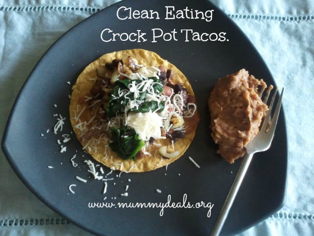 Clean Eating Crock Pot
 Clean Eating Crock Pot Chicken Tacos