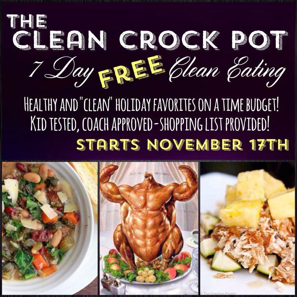 Clean Eating Crock Pot
 Mom What s For Dinner Clean Crock Pot 7 day free clean