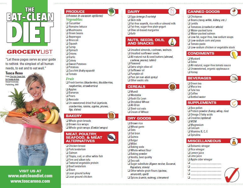 Clean Eating Fast Food
 mitted to Get Fit Tosca s Eat Clean Tips