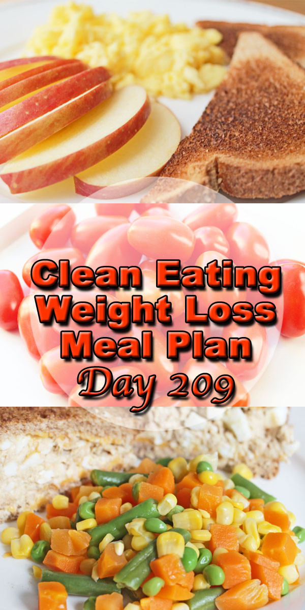 Clean Eating For Weight Loss
 Clean Eating Weight Loss Meal Plan 209