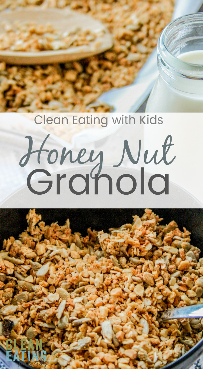 Clean Eating Granola
 Honey Nut Granola Clean Eating with kids