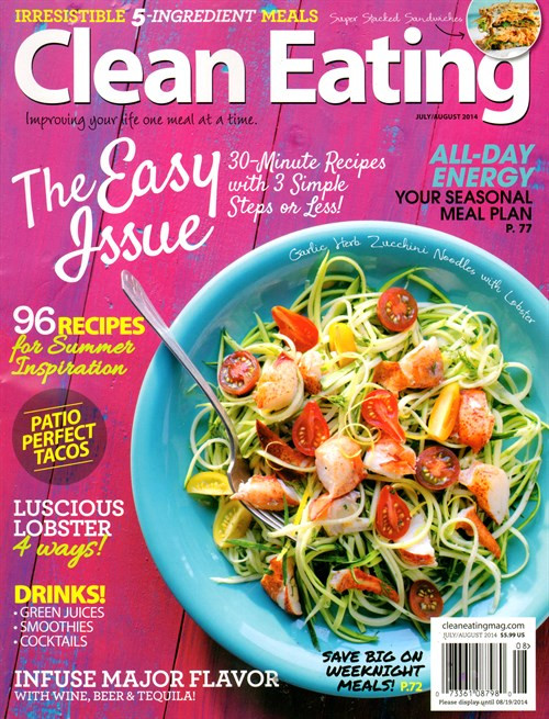 Clean Eating Magazine Subscription Discount
 Clean Eating Magazine $13 50 for 1 Year Subscription