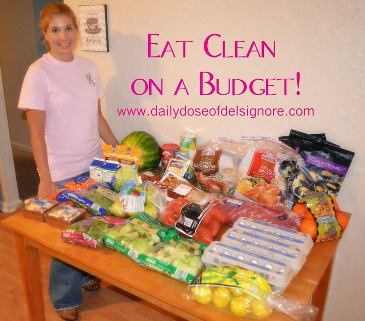 Clean Eating Meal Plan On A Budget
 Eat Clean on a Bud Menu and Shopping List