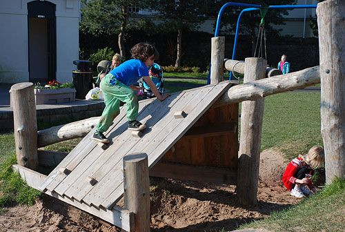 Climbing Structures For Backyard
 Inspired by nature Green Play Yard