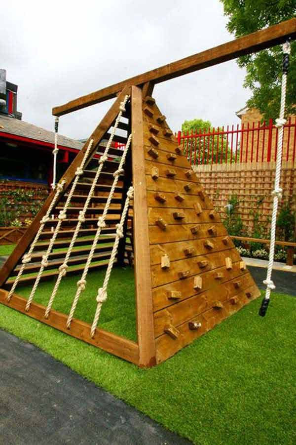 Climbing Structures For Backyard
 Top 23 Surprisingly Amazing DIY Pallet Furniture For The