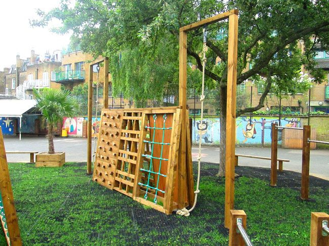 Climbing Structures For Backyard
 68 best DIY play structure images on Pinterest