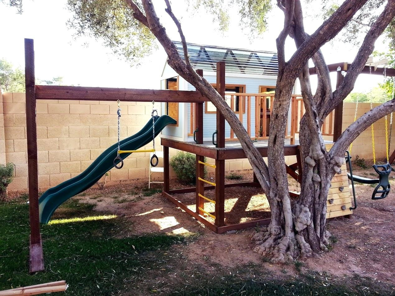 Climbing Structures For Backyard
 Backyard Climbing Structures White Play Structure Swing
