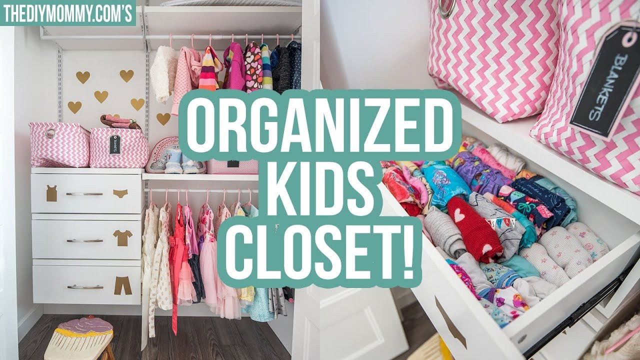 Closet Organization Ideas DIY
 KIDS CLOSET ORGANIZATION IDEAS