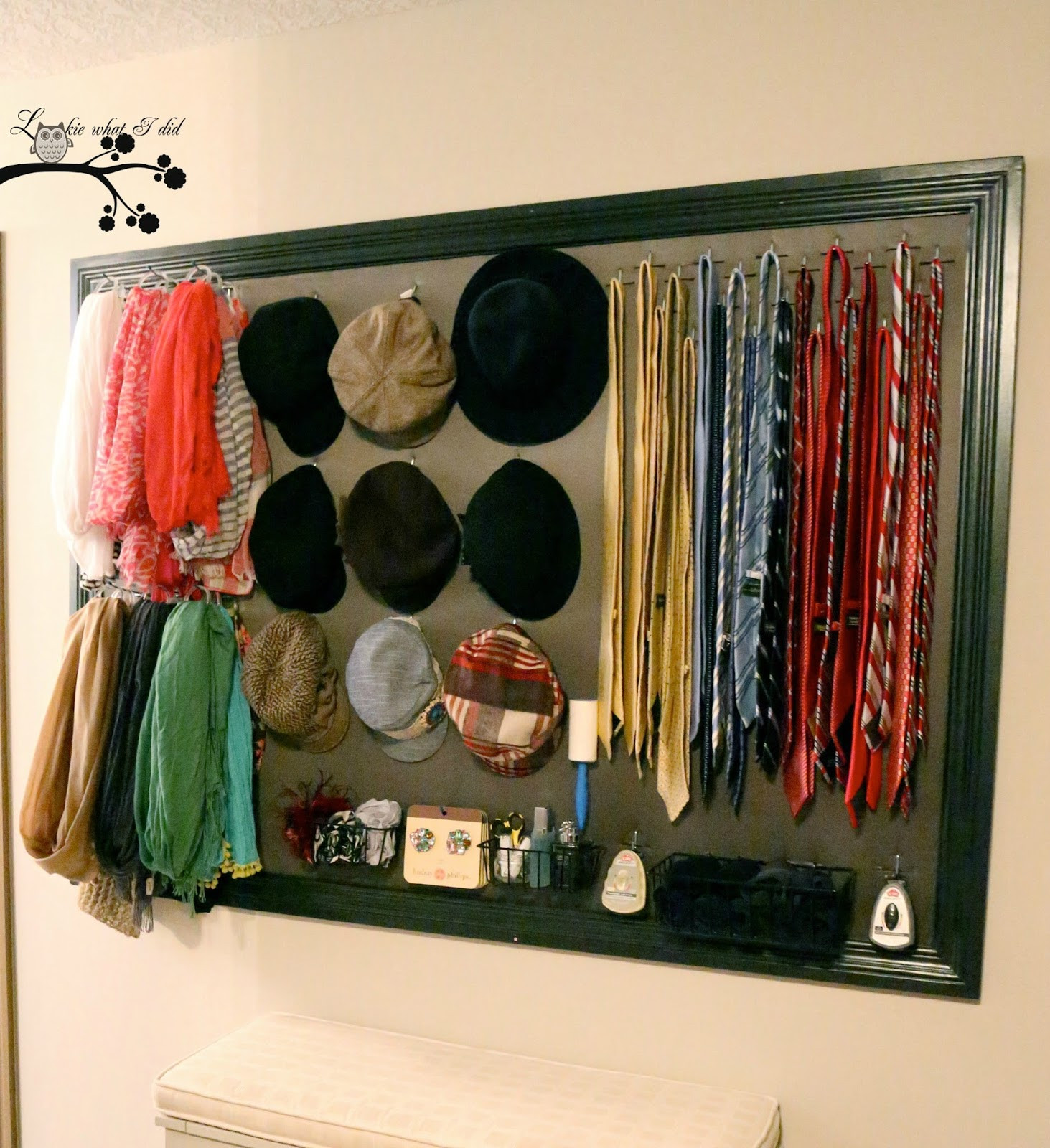 Closet Organization Ideas DIY
 Lookie What I Did His and Her Closet Organizer