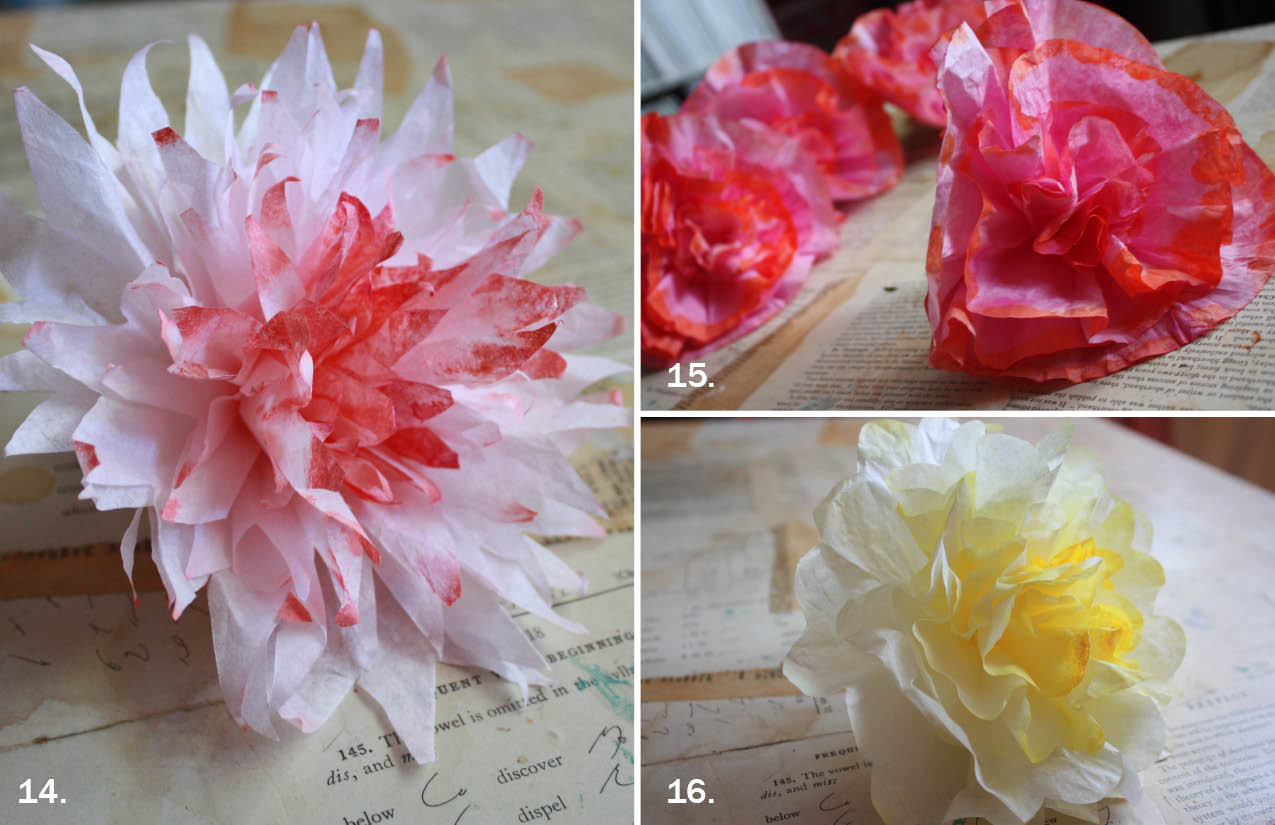 Coffee Filter Flowers Wedding
 Friday Flowers Coffee Filter Bouquet Aunt Peaches